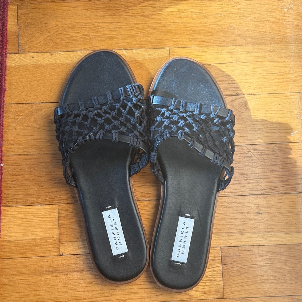 Gabriela Hearst Woven Sandals